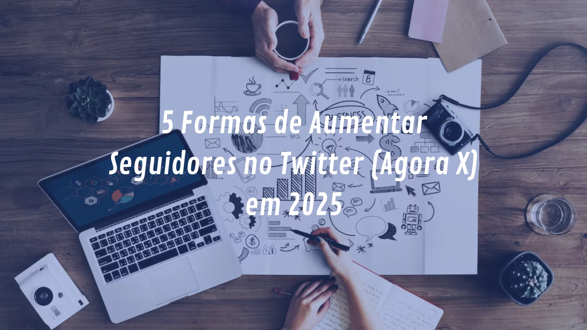 cartaz com dados ao lado de computador